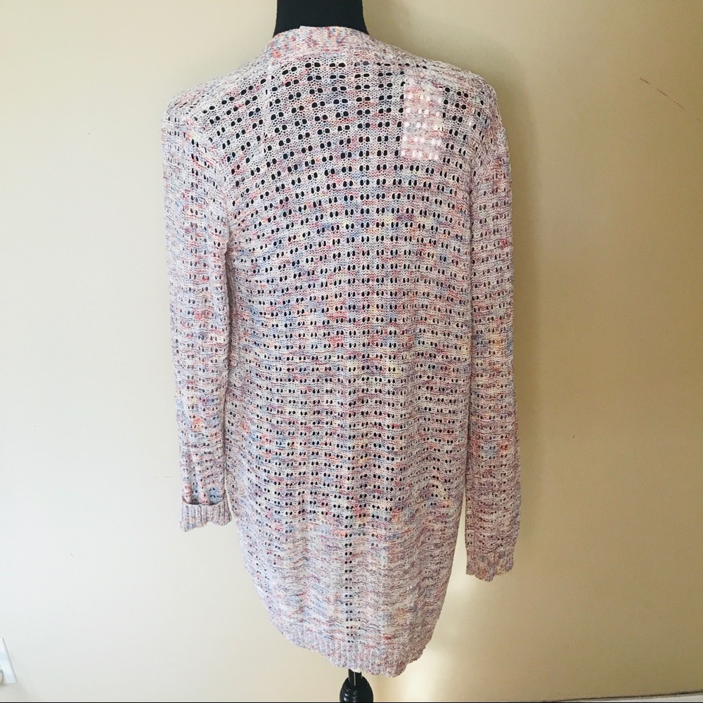 NWT Rainbow Knit Cardigan Sweater Size S - Picture 12 of 12